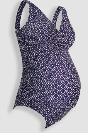 JoJo Maman Bébé V-hals Batik Maternity Tankini SætS