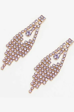 Jon Richard Bead And Crystal Stretch Earringsen
