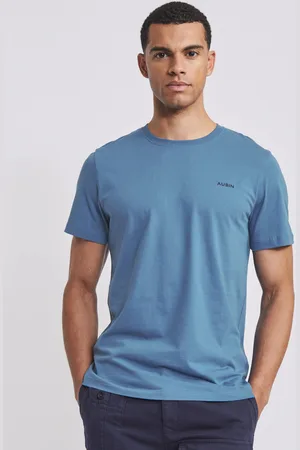 Aubin Blue 100% Cotton Askern T-Shirtxlarge