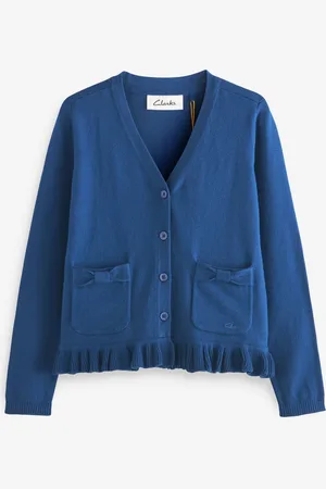 Clarks Skolecardigan med v-udskæring8 år ( 128 cm)