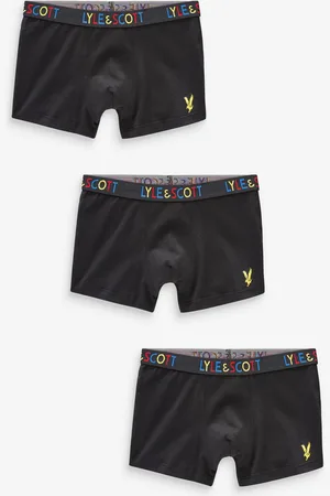 Lyle & Scott Nevan Drenge Undertøj Trunks 3 Pakke13 - 14 år (158 - 164cm)