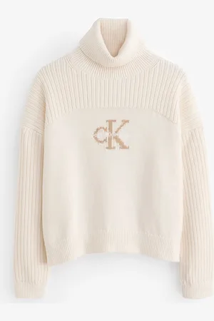 Calvin Klein Monologo Roll Neck Jumper14 år (164cm)