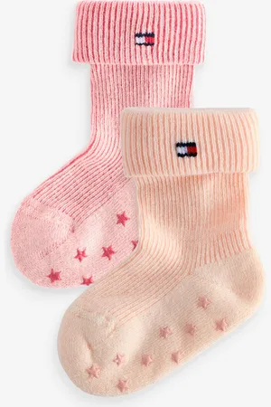Tommy Hilfiger Baby Lyserød Sokker 2 Pakke3 - 6 måneder (62 - 68cm)