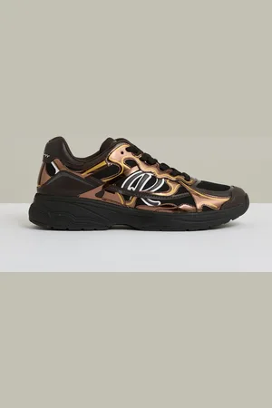 Reiss Volt Overlay Logo Running Trainersuk11eu45