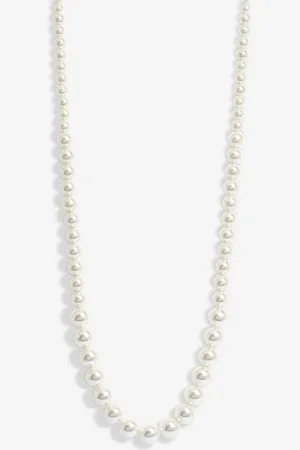 Jon Richard Tone Long Graduated Pearl halskædeEn