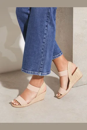 Lipsy London Elastic Espadrillesandaler med lav hæl