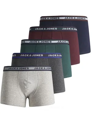 JACK & JONES Mixed Colour Boxers 5 Pack12 år (152cm)