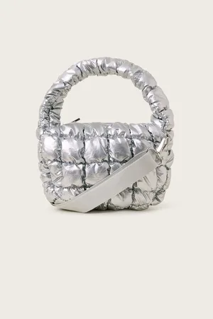 Monsoon Quilted Metallic Tote BagEn