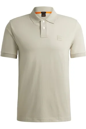 HUGO BOSS Passenger Logo Patch Slim Fit Pique Polo Shirt3XL