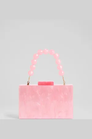 LK Bennett Acrylic Resin Box Clutch Bagen