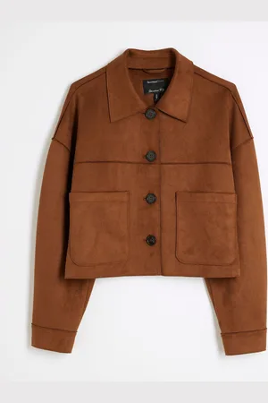 River Island Suedette Overshirt44