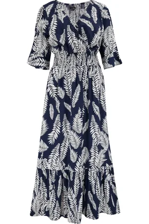 Pour Moi Carmen Fuller Bust LENZING ECOVERO Viscose Elasticated Neckline Midaxi Dress38