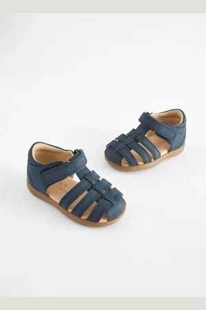 Next Baby Velcrolukning Læder First Walker Sandaler