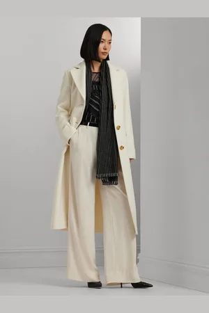 Ralph Lauren Cashmere Blend Wool Reefer Coat42