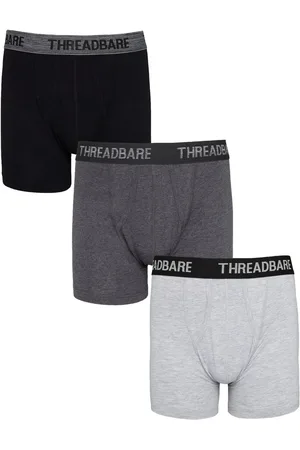 Threadbare Hipster Trunks 3 PackL