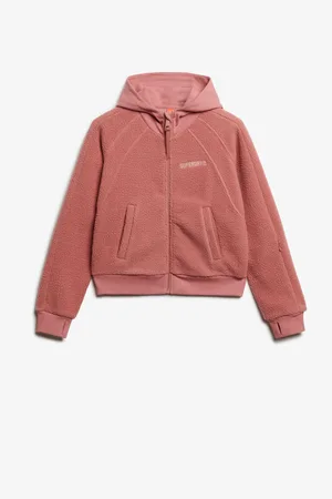 Superdry Active Tech Fleece Hættetrøje med fuld lynlås