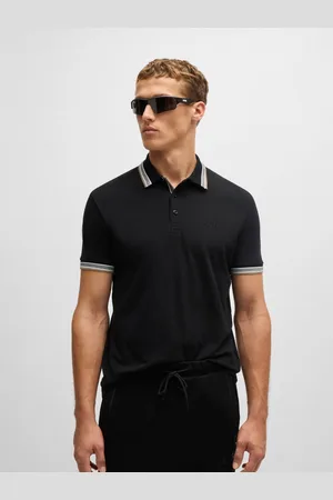 HUGO BOSS 100% Cotton Piqué Contrast Logo Paddy Polo ShirtXL