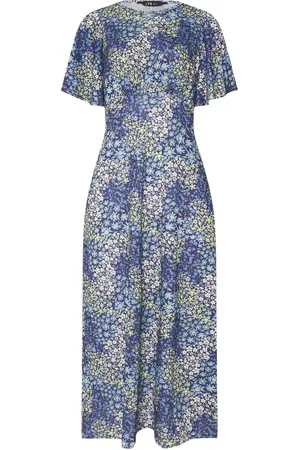 Long Tall Sally Angel Sleeve Tea Midi Dress42høj