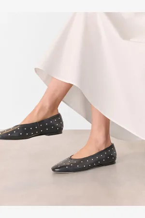 Whistles Karina Studded Ballet Pumpseu41