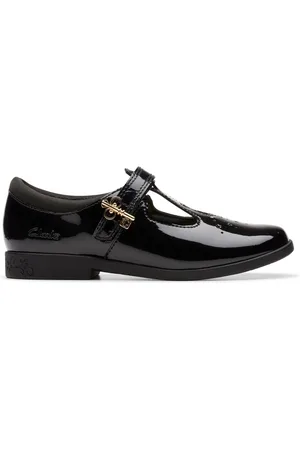 Clarks Patent Lock Shine Shoes