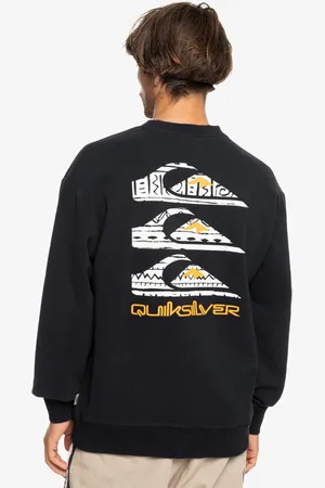 Quiksilver Watson Lake Logo Crew Neck SweatshirtL