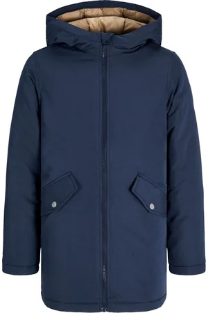 JACK & JONES Longline Hooded Parka Jacket10 år (140cm)