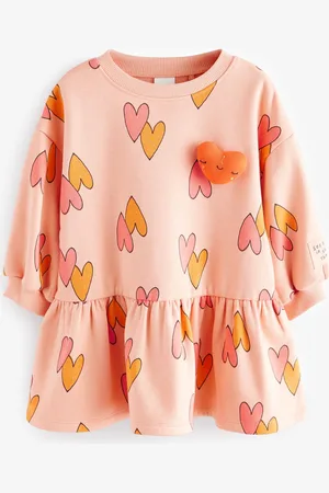 Next Langærmet Sweat Kjole (3mdr.-7år)6 - 7 år (116 - 122cm)