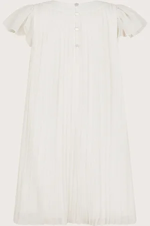 Monsoon Nellie Pleated Bridesmaid Dress10 år (140cm)