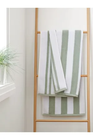 Bianca Reversible Stripe 100% Cotton Jacquard TowelBadelagen