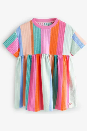 Next Short Sleeve 100% Cotton Dress (3mths-7yrs)1.5 - 2 år (86 - 92cm)