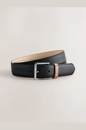 Paul Smith Signature Stripe Brown Leather Belt28