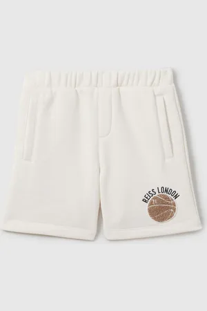 Reiss Arto Basketball-Embroidered Shorts10 - 11 år (140 - 146cm)