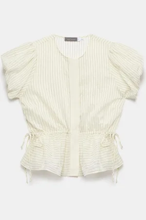 mint&berry Stripe Peplum Toplarge