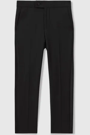 Reiss Knightsbridge Wool-Blend Tuxedo-Stripe Trousers8 - 9 år (128 - 134cm)