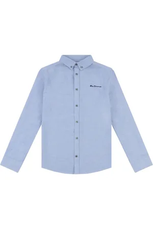Ben Sherman Drenge 100% Bomuld Oxford Skjorter15 - 16 år (170 - 176cm)