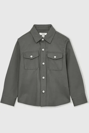 Reiss Whisper Twin Pocket Textured Overshirt134140cm