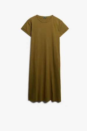 Superdry Midi 100% Bomuld T-Skjortekjole40
