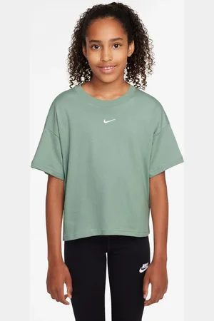 Nike Sportstøj Boxy 100% bomuld T-shirt128134cm