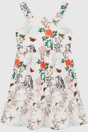 Reiss Marcie Printed Strappy Dress122128cm