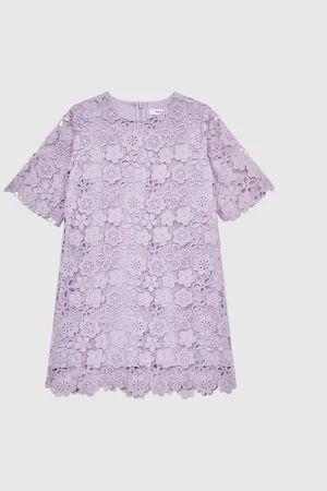 Reiss Susie Lace T-Shirt Dress128134cm