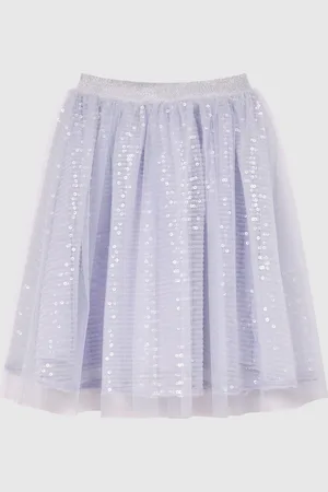 Reiss Charlotta Sequin Midi Skirt134140cm
