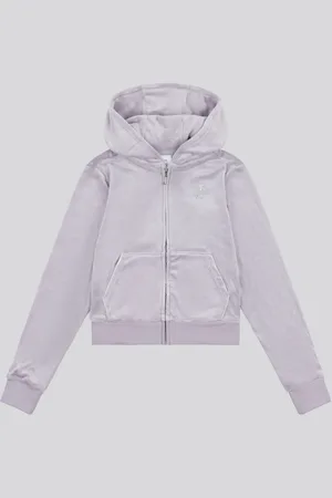 Juicy Couture Girls Mini Diamante Zip Hoodie12 - 13 år (152 - 158cm)