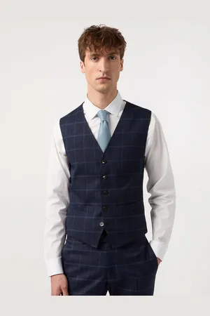 Antique Rogue WP Check Waistcoat44r