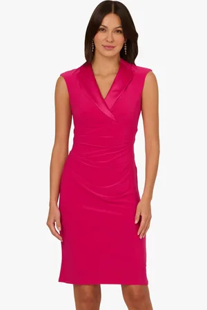 Adrianna Papell Jersey Tuxedo Kjole34