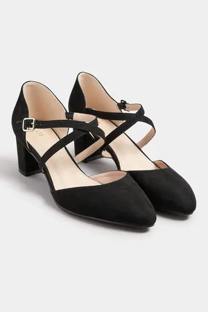 Long Tall Sally Cross Strap Maryjane Pumps9