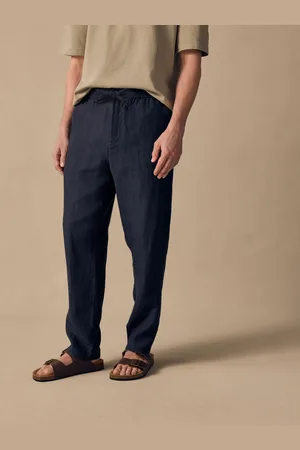 Next 100% Hør Signature Elasticated Waist Drawstring Bukser32s