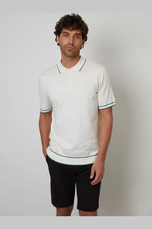 Threadbare Knitted Short Sleeve Polo Shirtxlarge