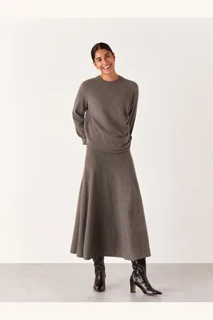 Whistles Knitted Midi Skirtmedium