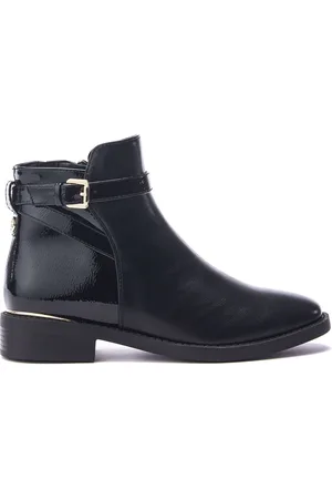 Moda In Pelle Laira Smart Ankle Boots With Strap Detail