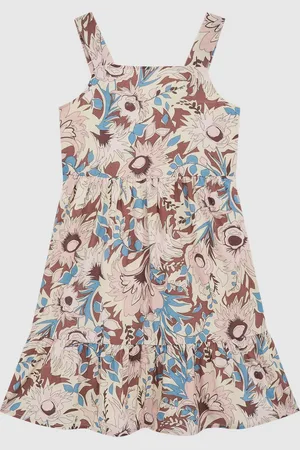 Reiss Marcie Printed Strappy Dress104110cm